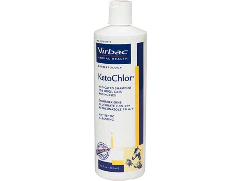 Talk to your doctor about other medications you can use to treat these types of infection. KetoChlor Medicated Shampoo for Dogs, Cats and Horses