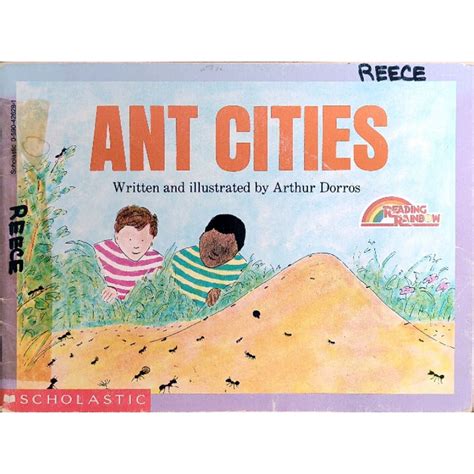 หนังสือเด็กมือสอง Scholastic Ant Cities By Arthur Dorros Reading