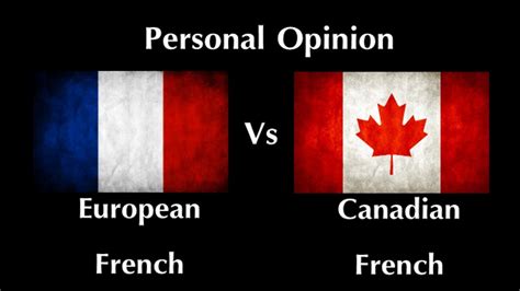 Personal Opinion European Vs Canadian French Nondisney Female Voices