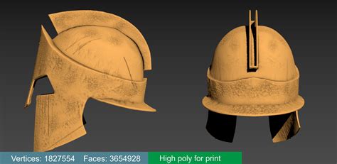 300 Spartan Helmet Replica 3d Model 3d Printable Cgtrader