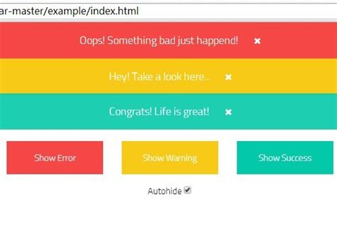 Animated Top Notification Bar With Angularjs And Css3 Css Script
