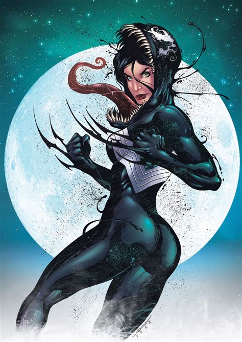 She Venon By Salvatoreaiala On Deviantart Marvel Cómics Superhéroes