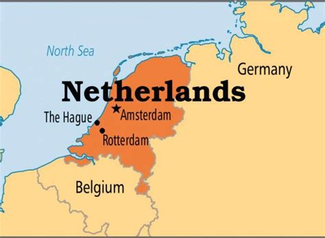 bản đồ đất nước hà lan netherlands lịch sử and vị trí địa lý