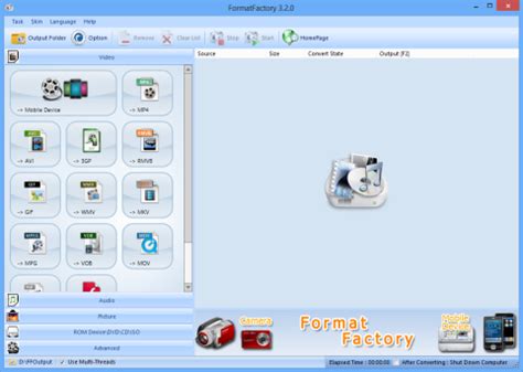Intuitive and fast video, audio and image format conversion. Format Factory - Free Download - Apps For PC