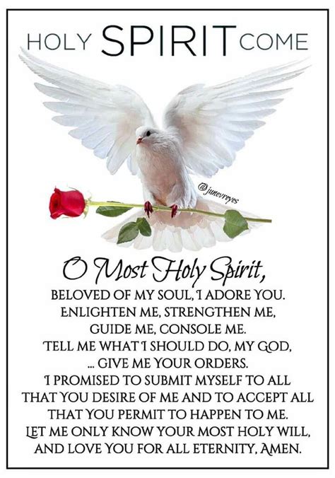 Pin By Lois Kemp Rader On My Catholic Faith Holy Spirit Prayer