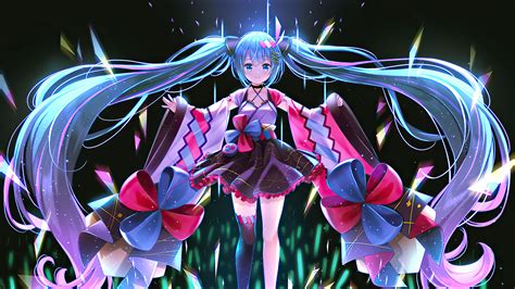 2560x1440 Hatsune Miku Vocaloid 1440p Resolution Wallpaper Hd Anime 4k