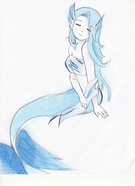 How To Draw A Anime Mermaid Animezj