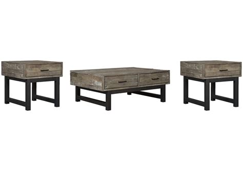 Mondoro Coffee Table With 2 End Tables