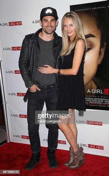 Singer Justin Gaston And Wife Actress Melissa Ordway Attend The Us