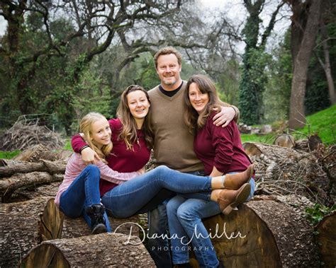 Sacramento Family Winter Portraits - Diana Miller Photography