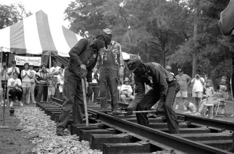 Florida Memory Gandy Dancers Performing Railroad Work At The Florida