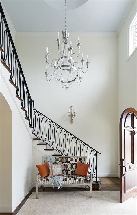 In this video review by kylie m. Benjamin Moore Winter Ice 866 Blue ceiling paint color is ...