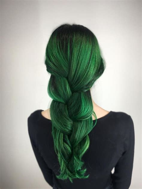 The 25 Best Emerald Green Hair Ideas On Pinterest Ombre