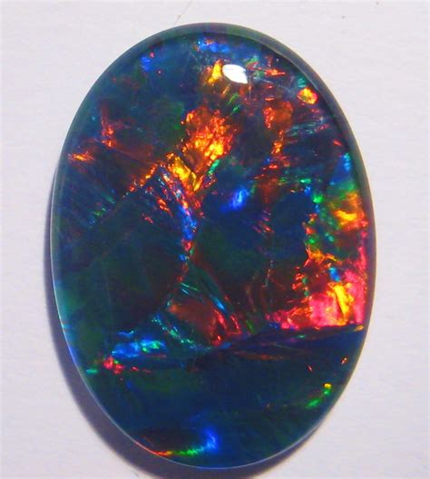 Stunning Australian Opal Triplet Gem Grade 18x13mm Available In Our