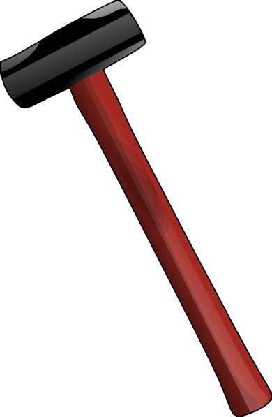 Red Sledgehammer Clip Art At Vector Clip Art Online
