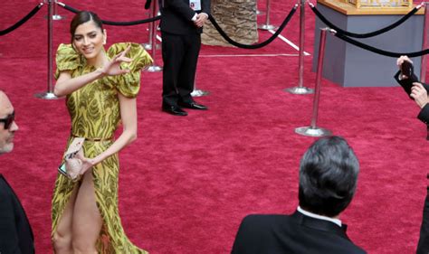 Oops Actress Blanca Blanco Suffers Wardrobe Malfunction At The Academy