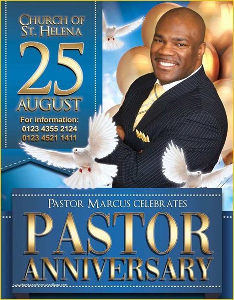 Pastor Anniversary Flyer Free Template Of Pastor Appreciation Flyer
