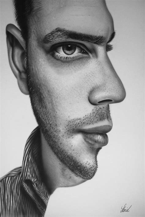 Surreal Drawing Portraits By On