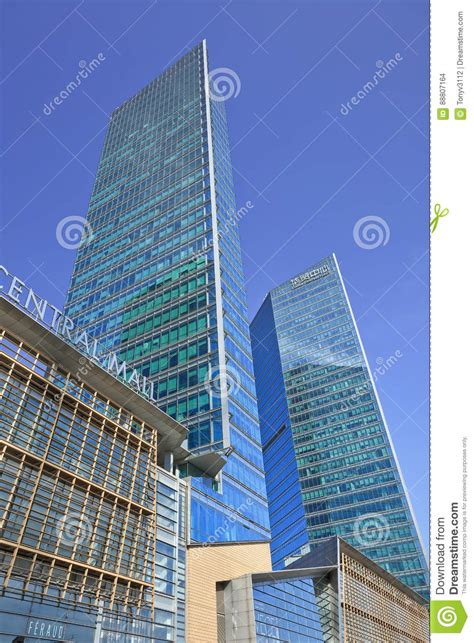 Skyscrapers At Beijing Central Place China Editorial Stock Image