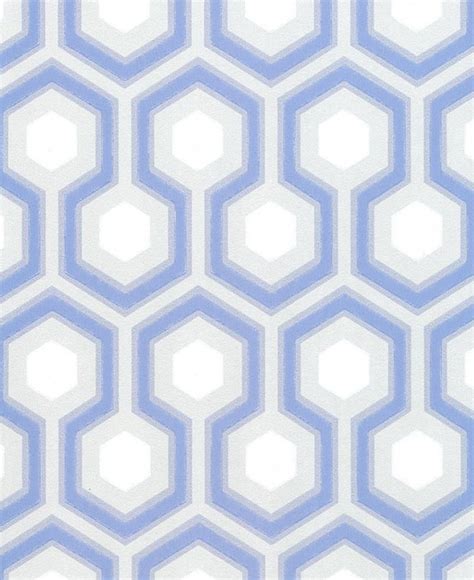 44 Blue And White Geometric Wallpaper On Wallpapersafari