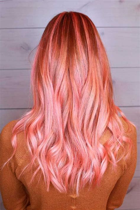 Peach Hair Is The New Summery Trend And There Is No Wonder Why Since