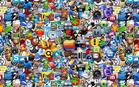 2560x1600px Free Download Hd Wallpaper Logo A Lot Icons All