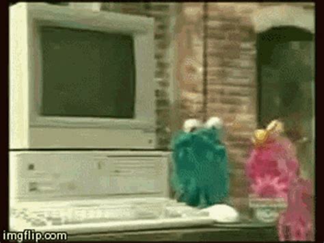 Yip Yip Sesame Street GIF Yip Yip Sesame Street Computer Discover