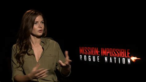 Том круз, ребекка фергюсон, саймон пегг и др. 'Mission: Impossible Rogue Nation': Rebecca Ferguson's ...