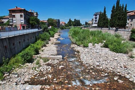 Premium Photo The Dry River In Asenovgrad In Bulgaria
