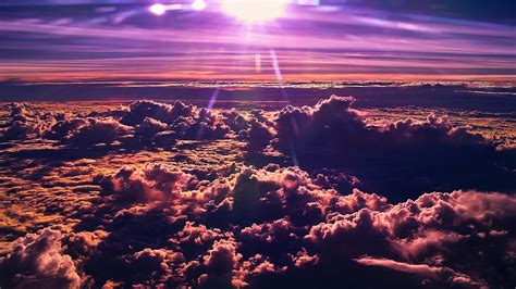 3840x2160 Sky Clouds Sun 4k 4k Hd 4k Wallpapers Images Backgrounds