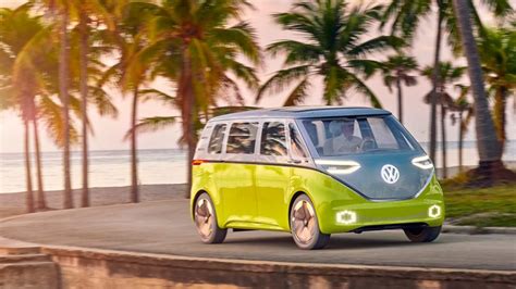 Iconisch Busje Van Volkswagen Krijgt Nieuw Leven Wordt Elektrisch