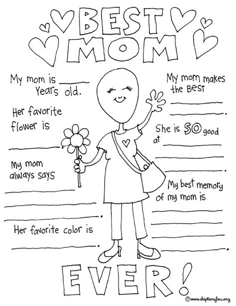 Do you know how magnificent you are? Happy Mother's Day 2019 Coloring Pages - Free Printable ...