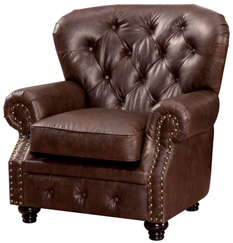 Chair meaning, definition, what is chair: Stanford Traditional Button Tufted Chesterfiel Chair in ...