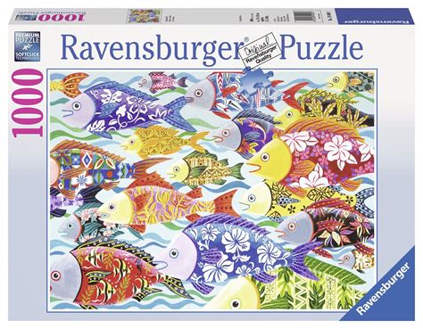 Ravensburger Hawaiian Fish Jigsaw Puzzle 1000 Piece Jigsaw Puzzles