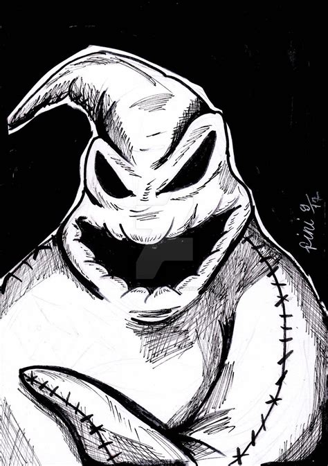 Oogie Boogie Drawing Oogie Boogie By Msvillainess On Deviantart
