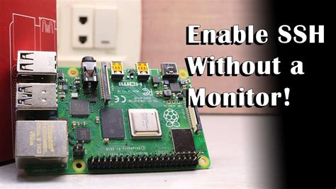 How To Enable Ssh On Raspberry Pi Without A Monitor Hack Youtube