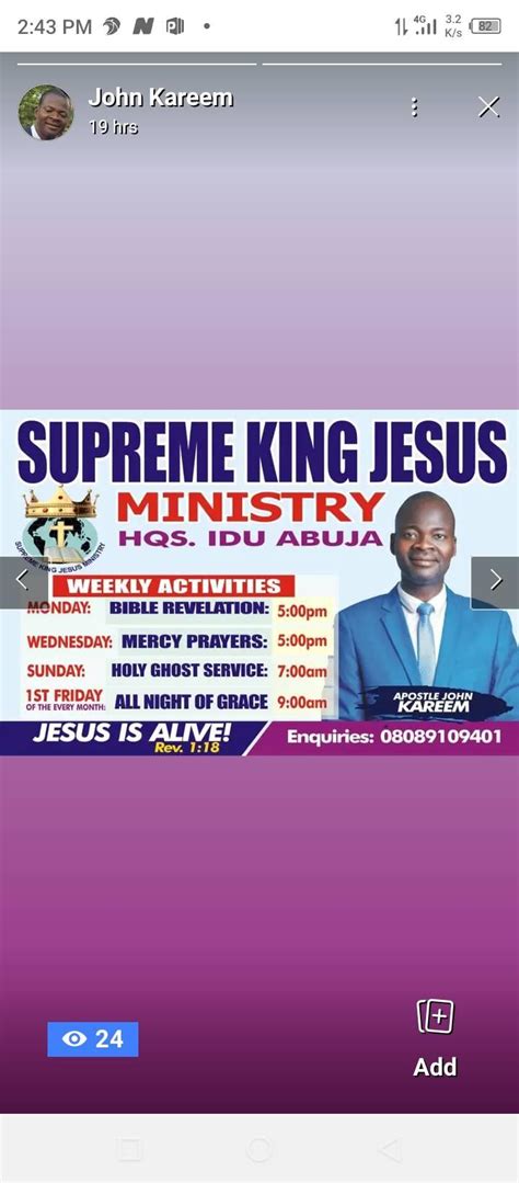 Supreme King Jesus Ministry Abuja