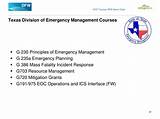 Images of Integrated Emergency Management Course