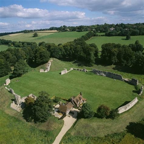 Aerial View © Skyscan Balloon Photography Of Berkhamsted Castle The