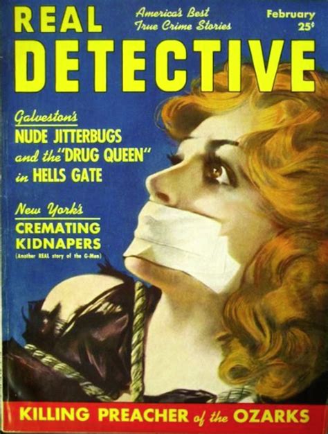 Real Detective February 1939 Damsels In Peril Pulp Fiction Art