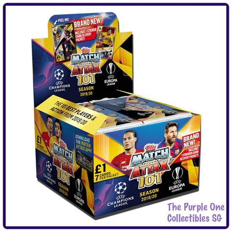The Purple One Collectibles Singapore Topps Match Attax 101 Champions