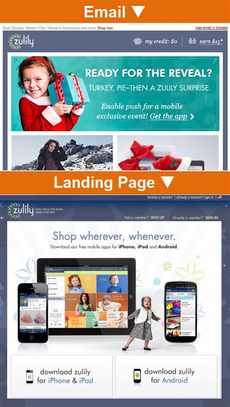 Zulily Email Captured 112713 Looking To Turn Their Email