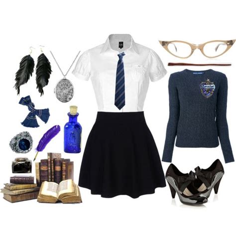 Ravenclaw Uniform Girl By This Is Insanity At Its Finest On Polyvore