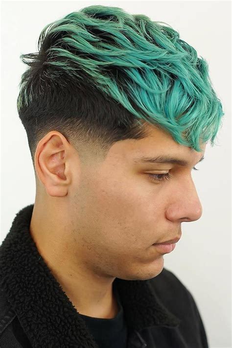 Hair Dye Guide For Men Who Want To Color Their Mane Menshaircuts Boys Colored Hair Dyed