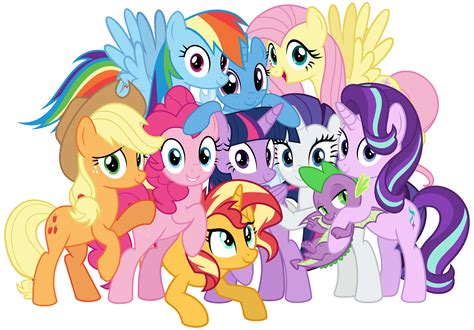 Rarity Pinkie Pie Twilight Sparkle Sunset Shimmer Rainbow Dash Png