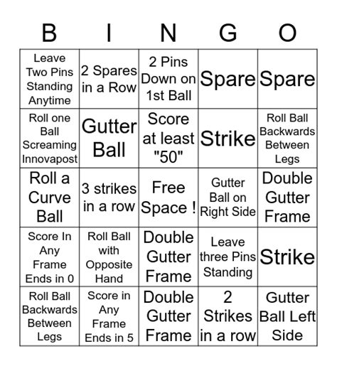 Bowling Bingo Printable Web Download And Print Bowling Bingo Cards