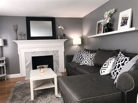 Black White And Grey Living Room Living Room Room Living Room Grey