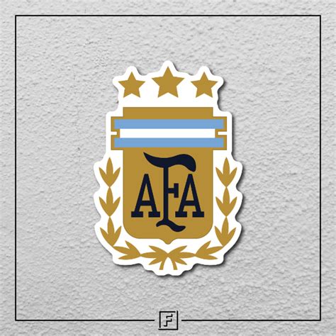 Escudo Afa 3 Estrellas Selección Argentina Figura