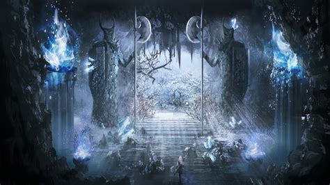 Fantasy Cave Hd Wallpaper By Max Suleimanov