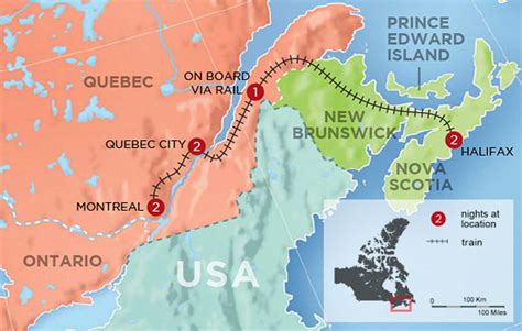 Canada Railway Trips Via Rail Canadian Train Vacations